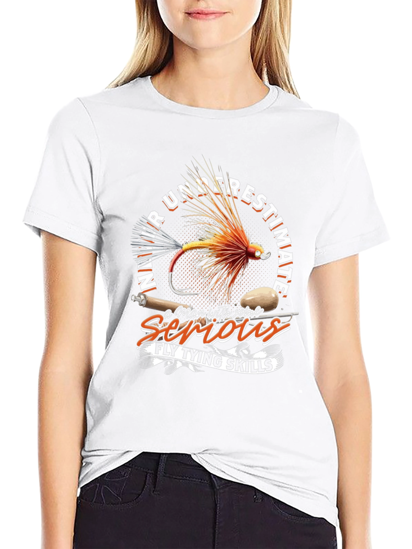 Fly Tying Skills Graphic Tee