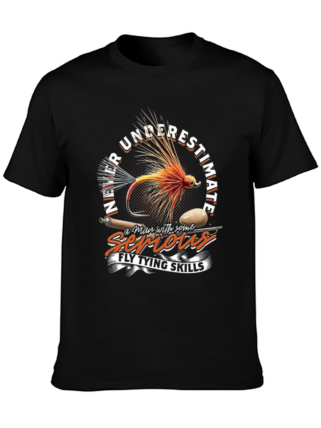 Fly Tying Skills Graphic Tee