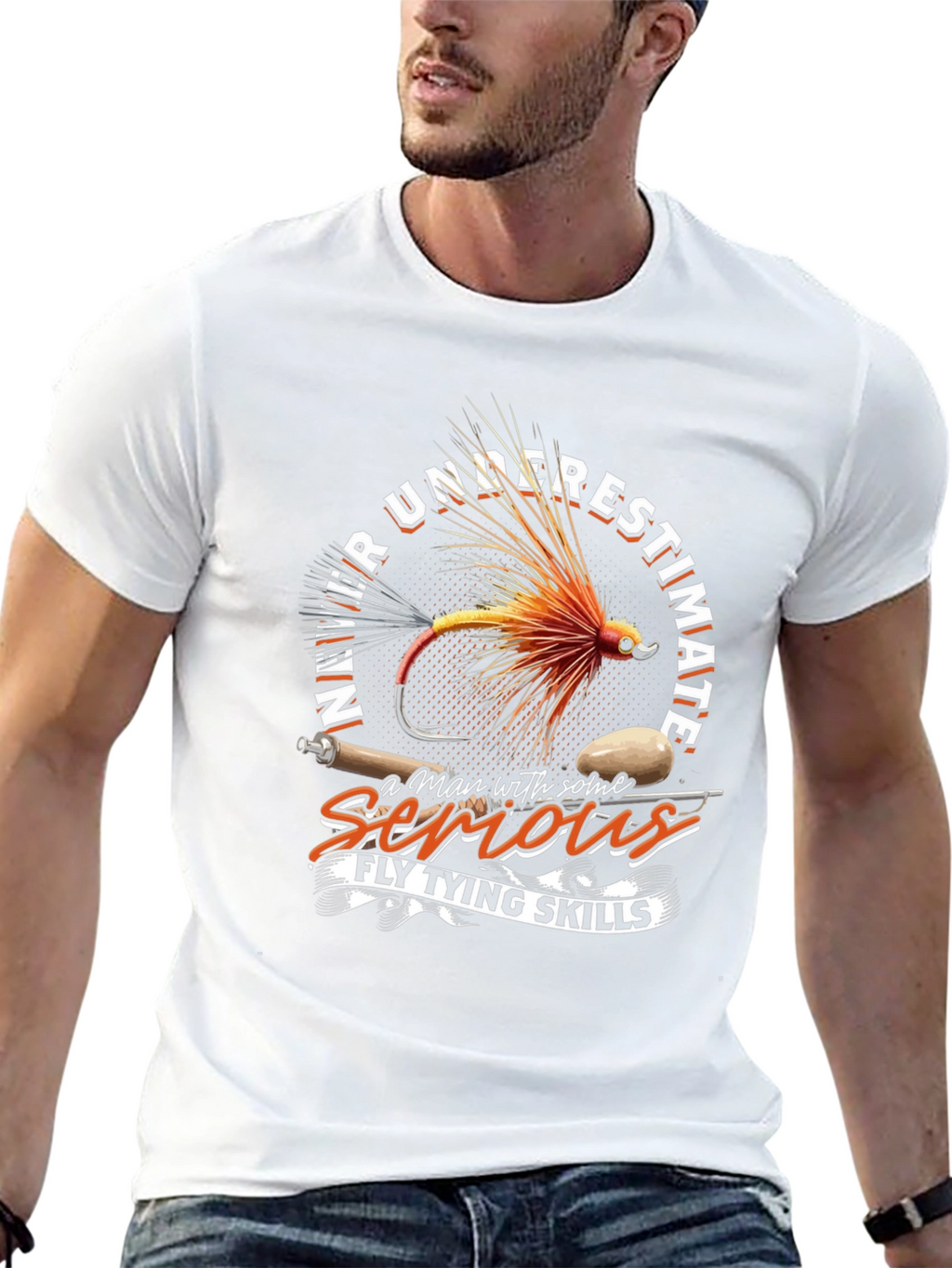 Fly Tying Skills Graphic Tee