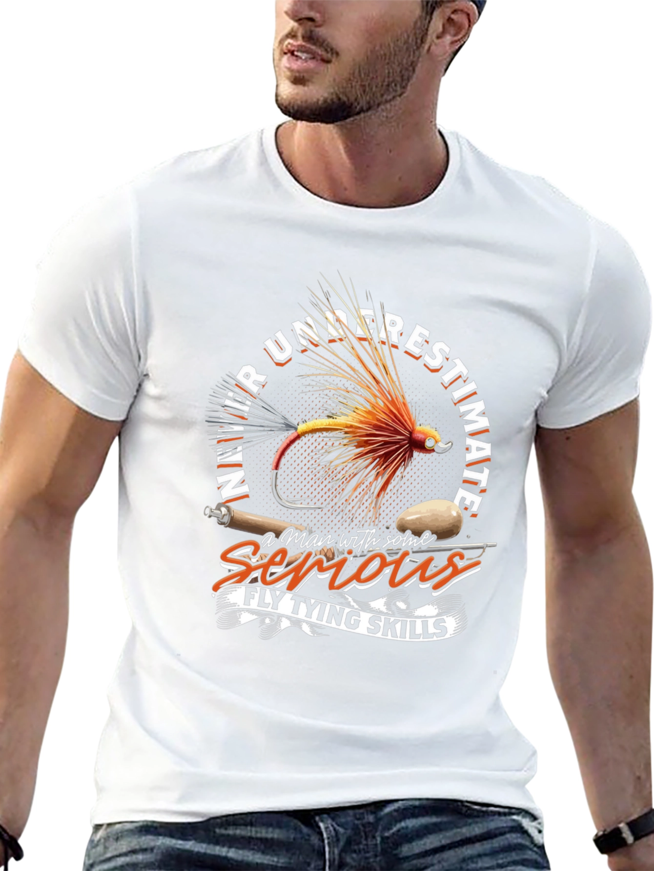 Fly Tying Skills Graphic Tee
