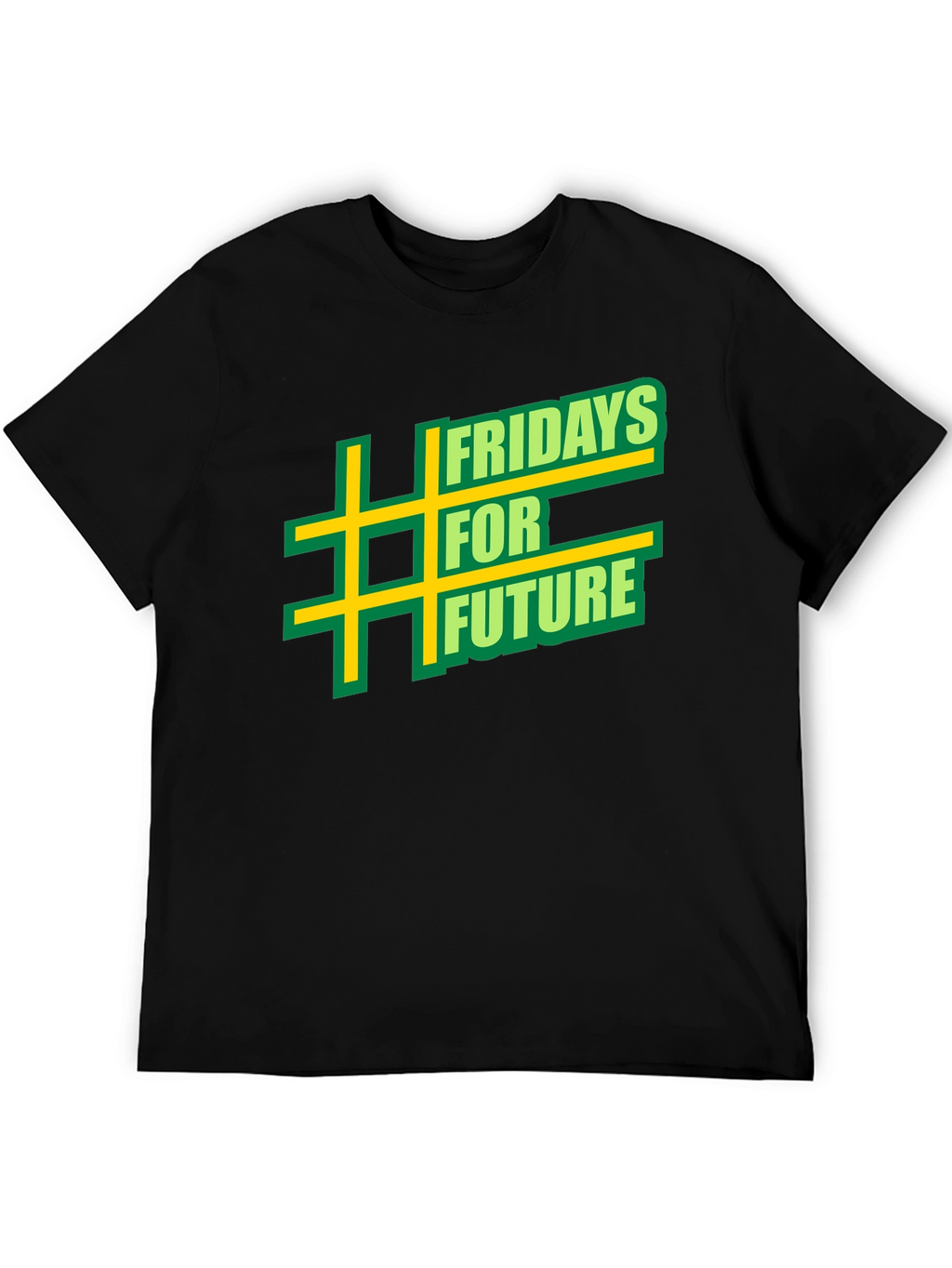 Fridays For Future Graphic T-Shirt - Black