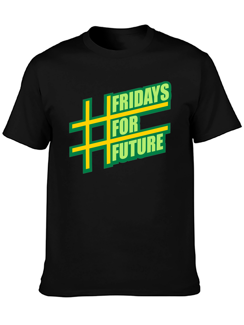 Fridays For Future Graphic T-Shirt - Black