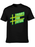 Fridays For Future Graphic T-Shirt - Black
