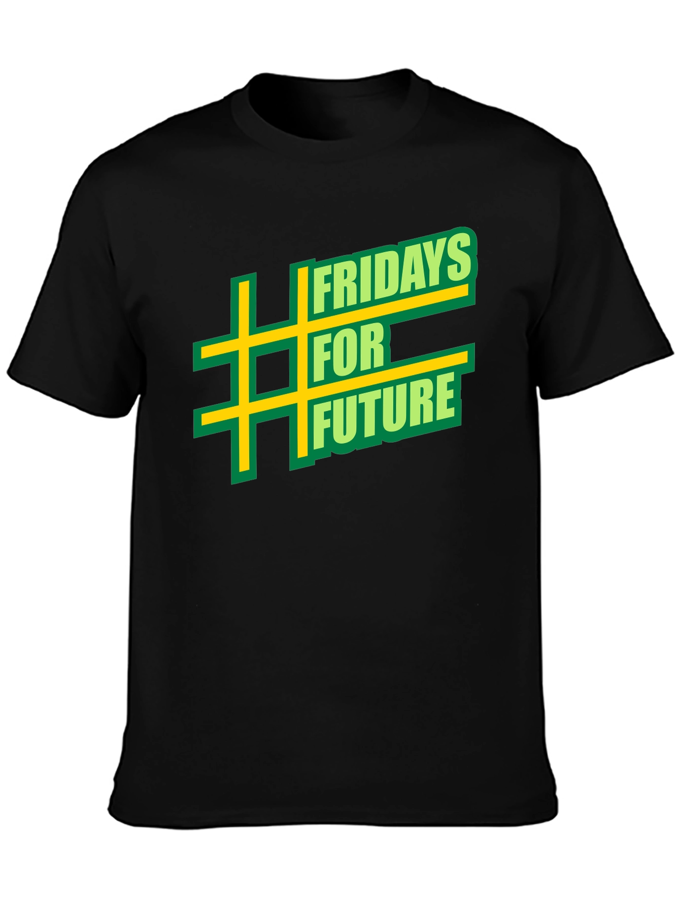 Fridays For Future Graphic T-Shirt - Black