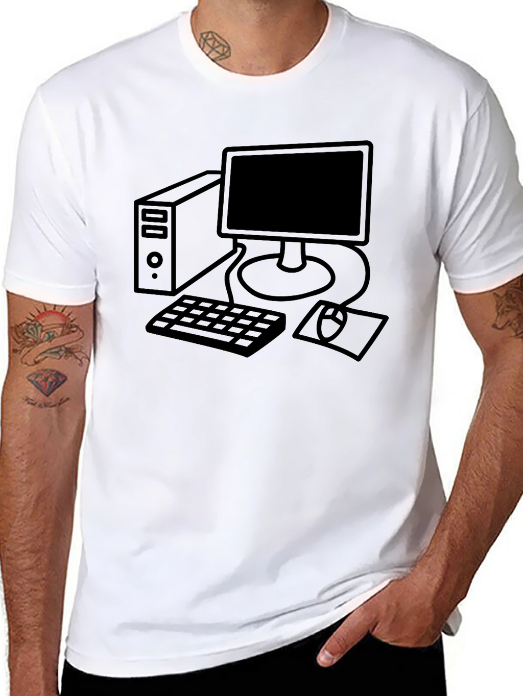Classic Computer Graphic T-Shirt