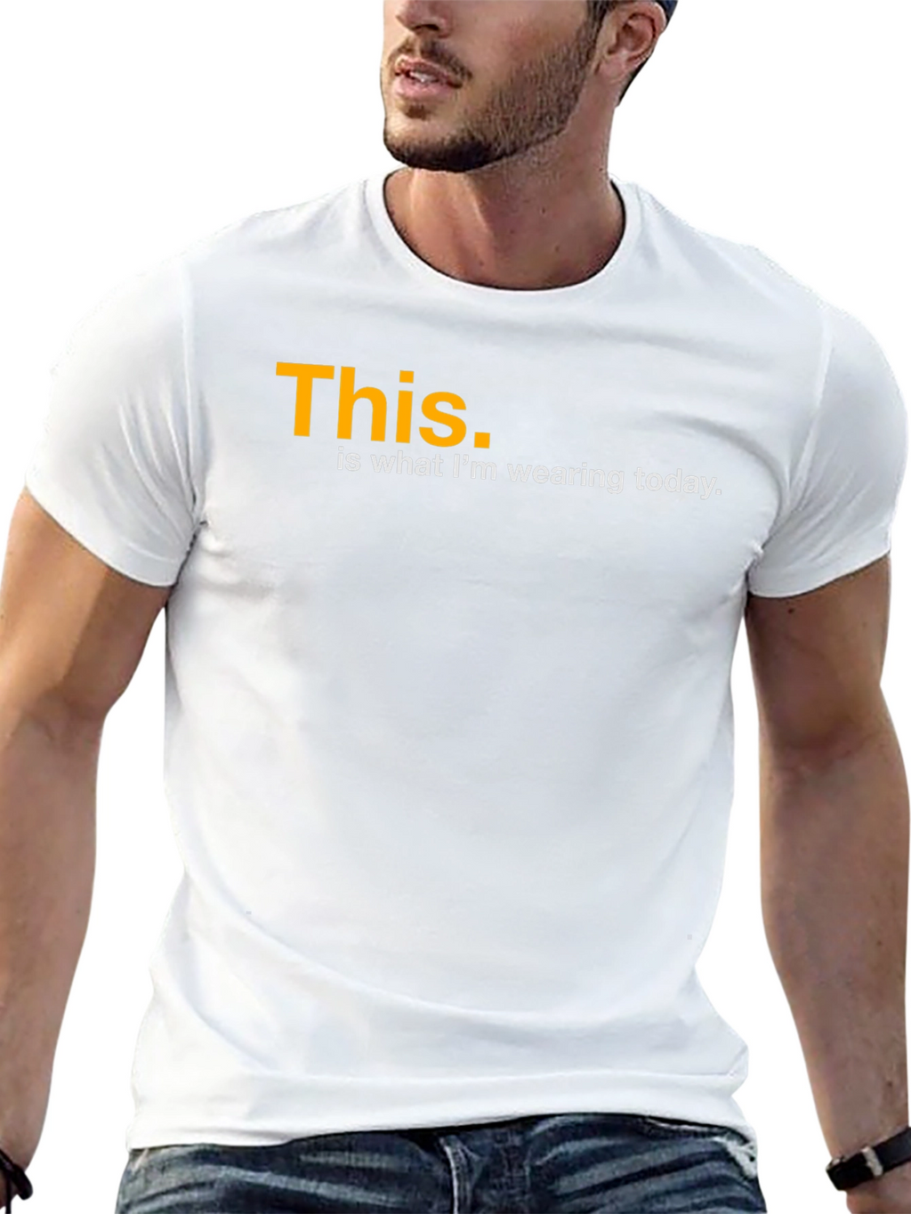 Funny This is What Im Wearing Today Black T-Shirt