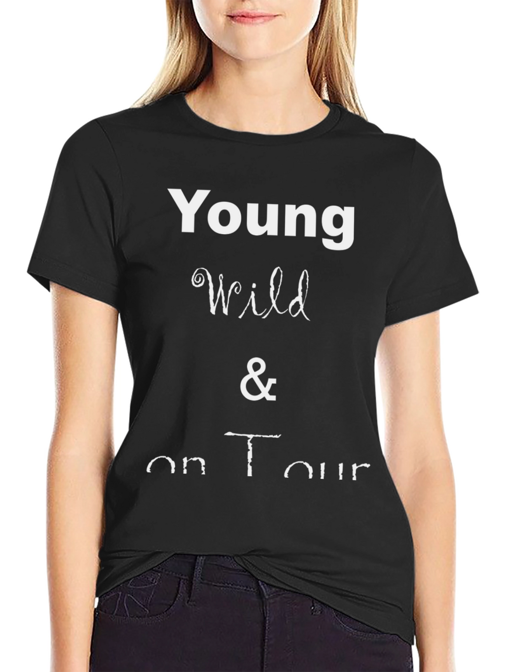 Young Wild & On Tour Graphic T-Shirt