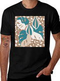 Modern Monstera Leaf Graphic Tee