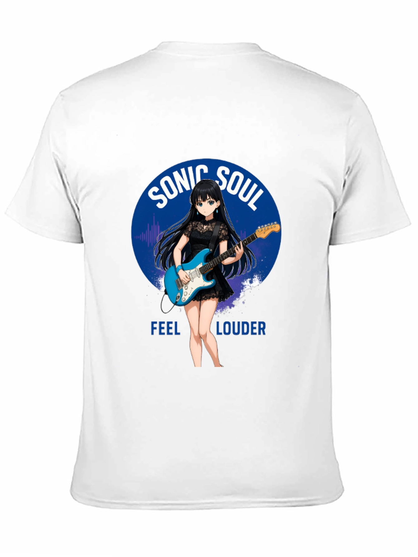 Sonic Soul Anime Girl Graphic T-Shirt