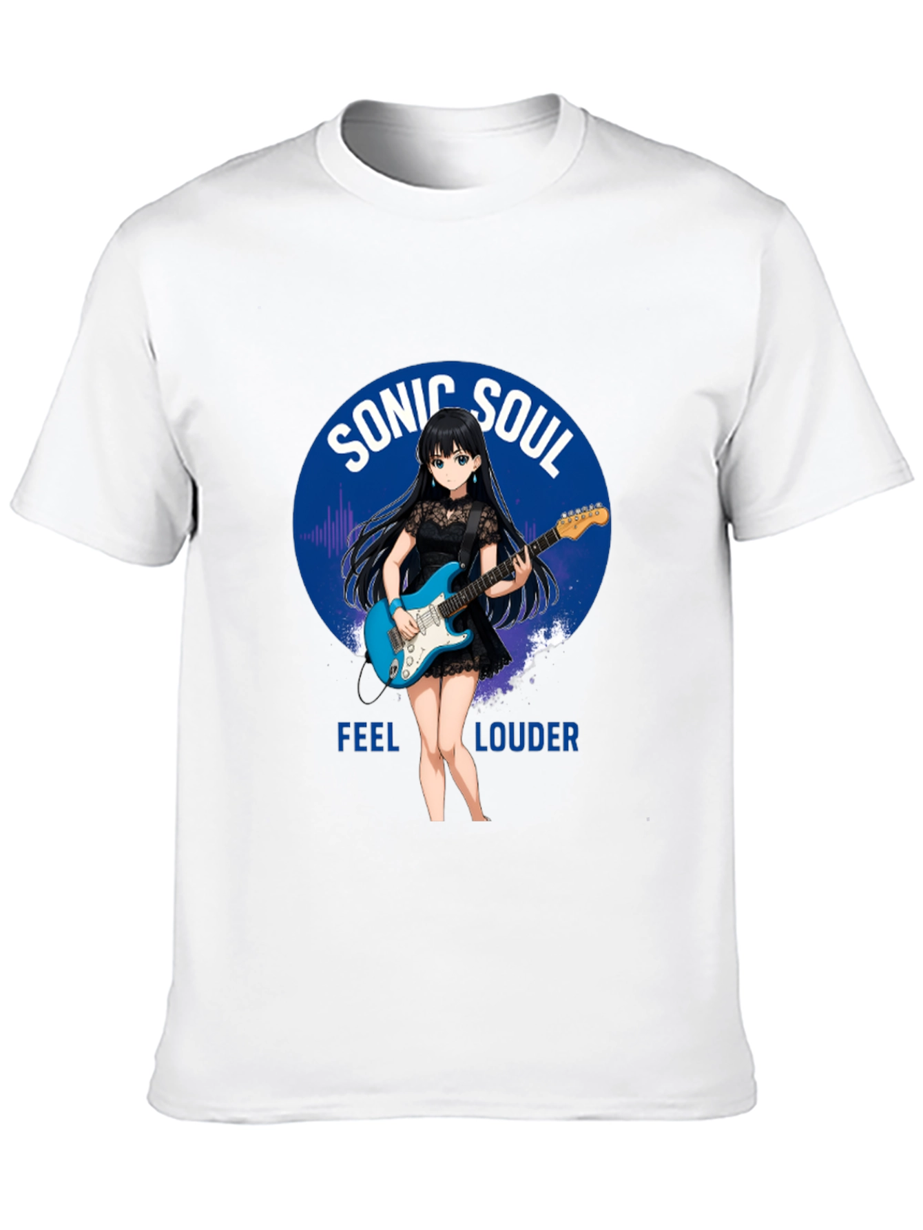 Sonic Soul Anime Girl Graphic T-Shirt
