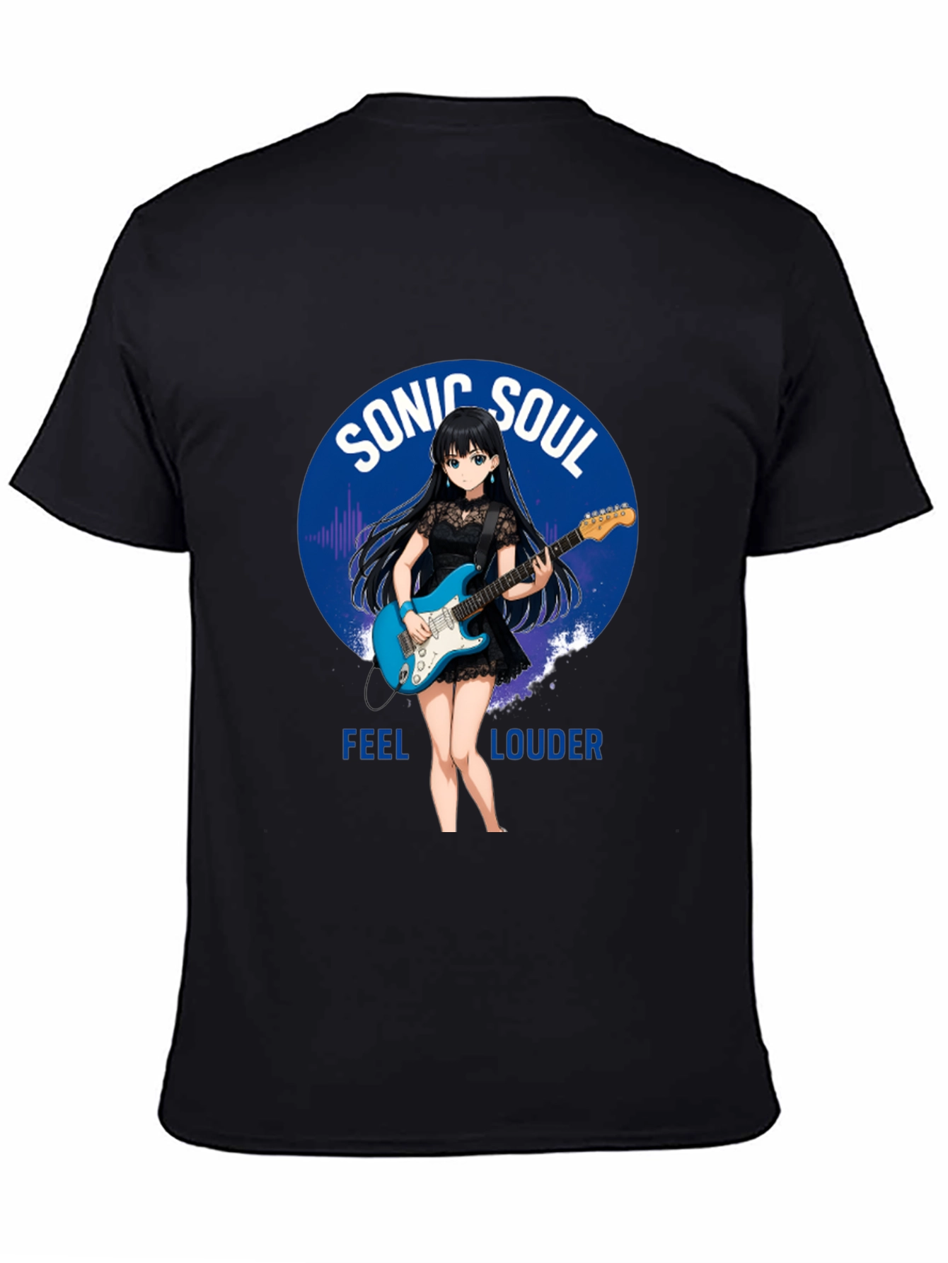 Sonic Soul Anime Girl Graphic T-Shirt