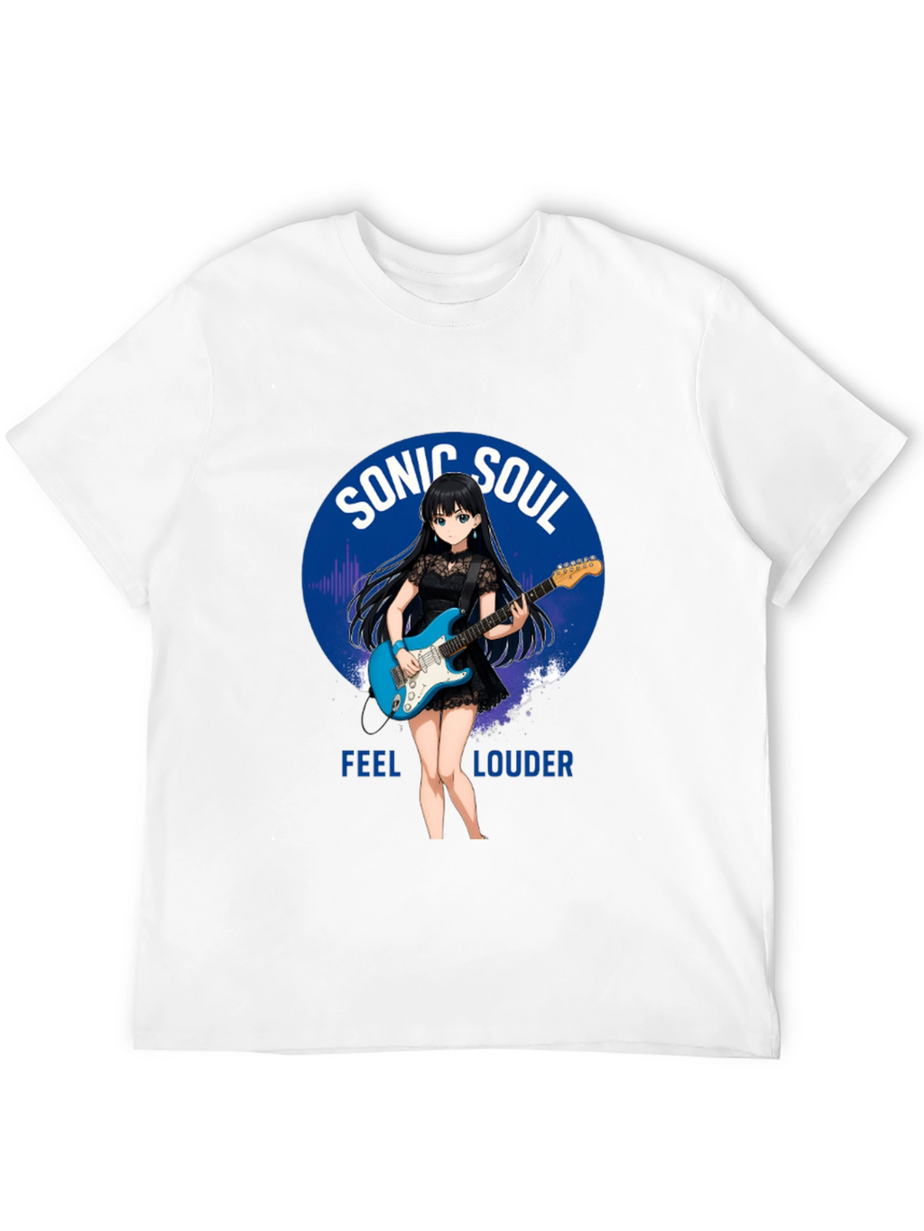 Sonic Soul Anime Girl Graphic T-Shirt