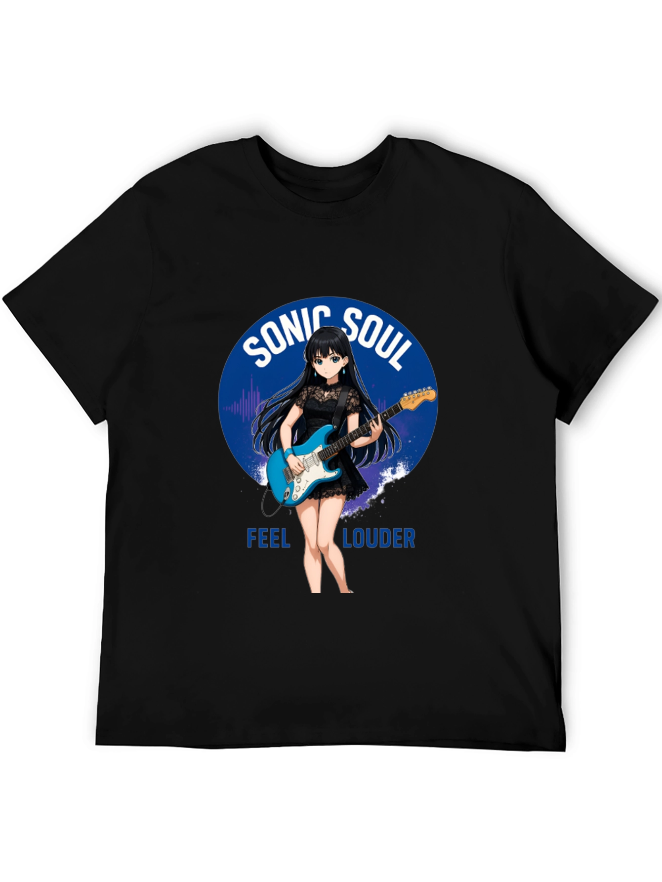 Sonic Soul Anime Girl Graphic T-Shirt
