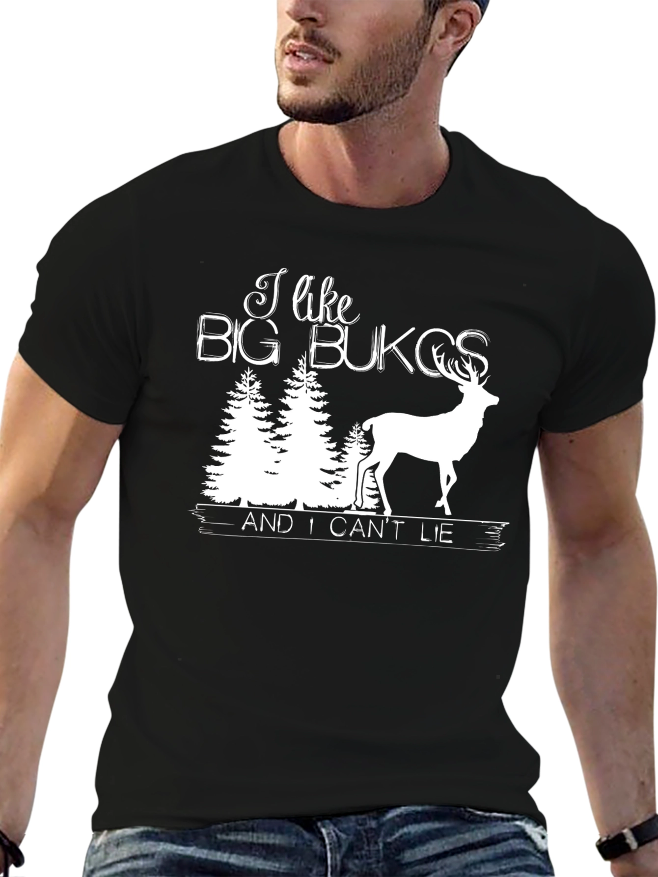 Big Bucks Deer Graphic T-Shirt