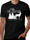 Big Bucks Deer Graphic T-Shirt