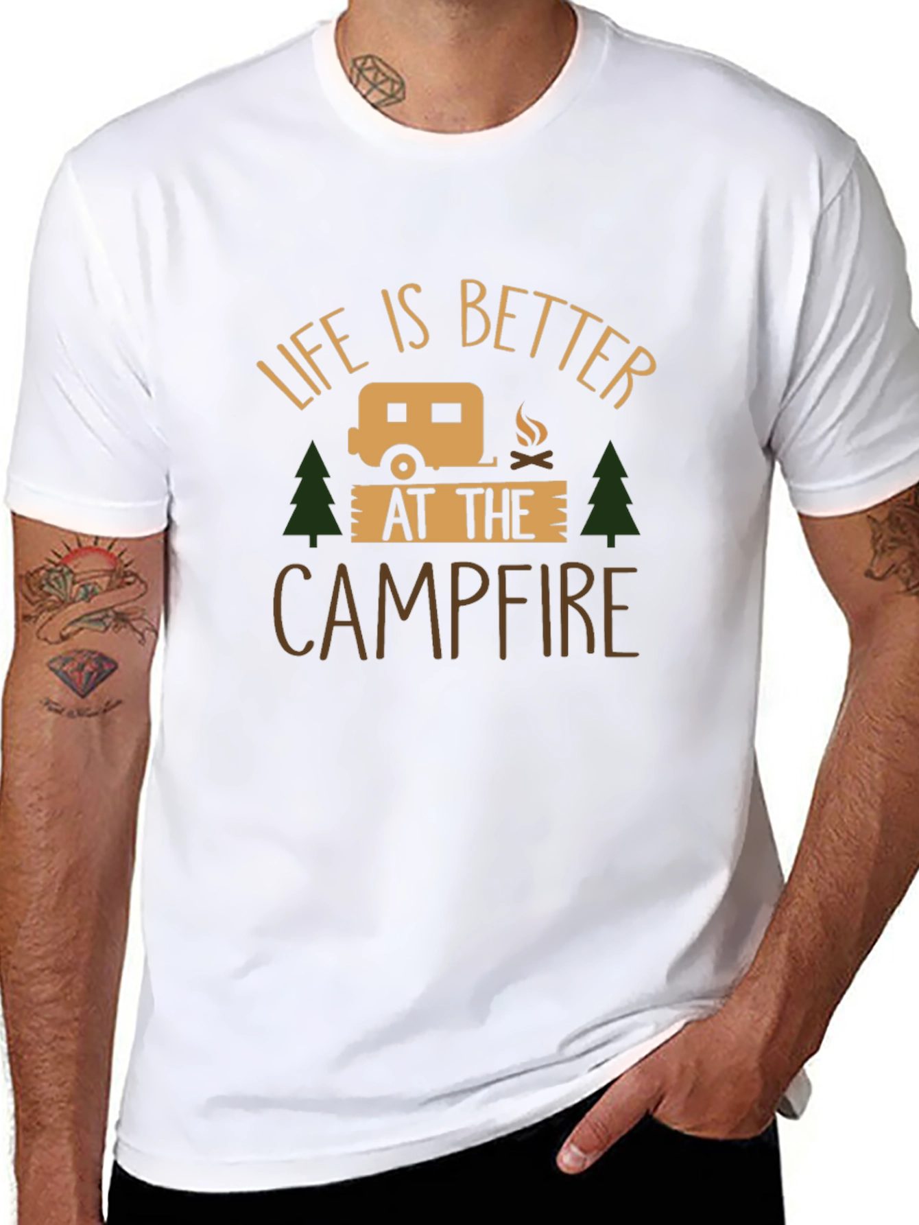 Life is Better at the Campfire Graphic Tee