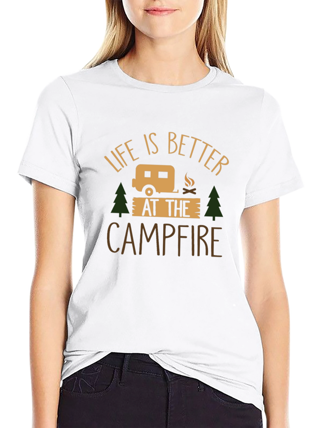 Life is Better at the Campfire Graphic Tee