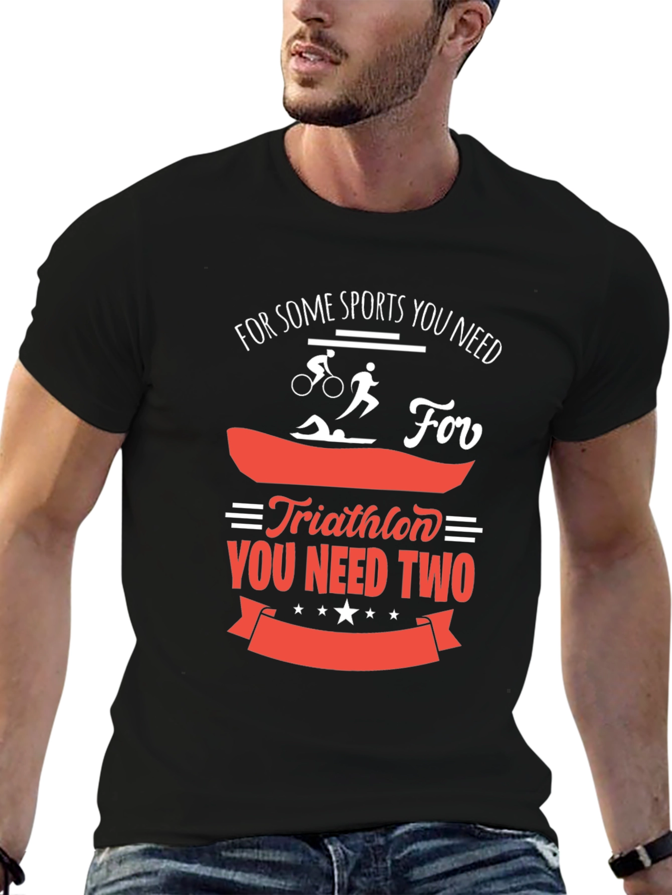 Triathlon Sports T-Shirt For Men