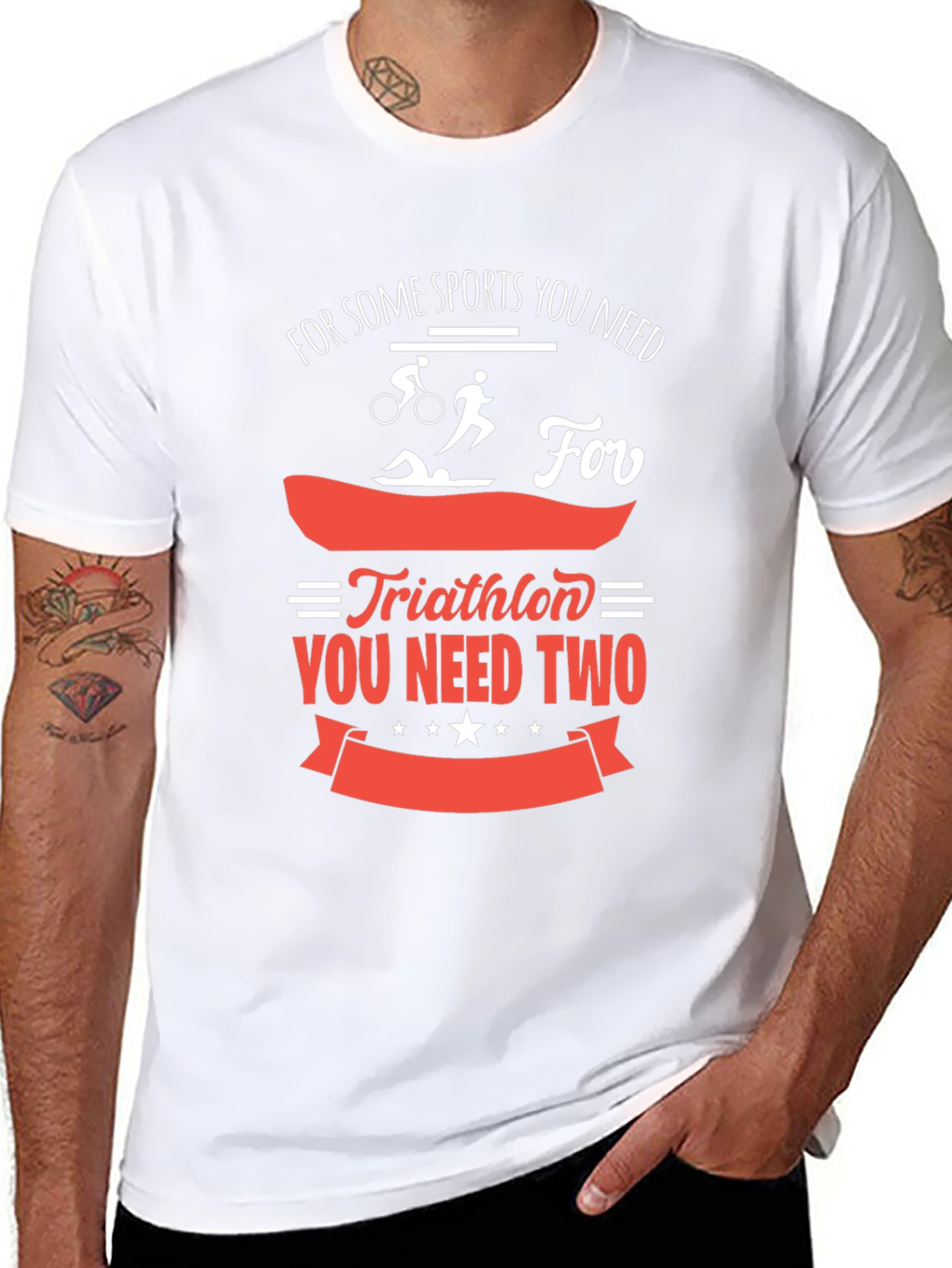 Triathlon Sports T-Shirt For Men