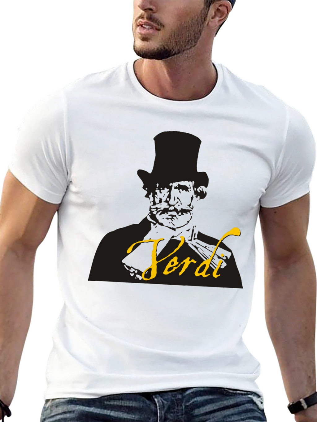 Verdi T-Shirt - Black Graphic Tee
