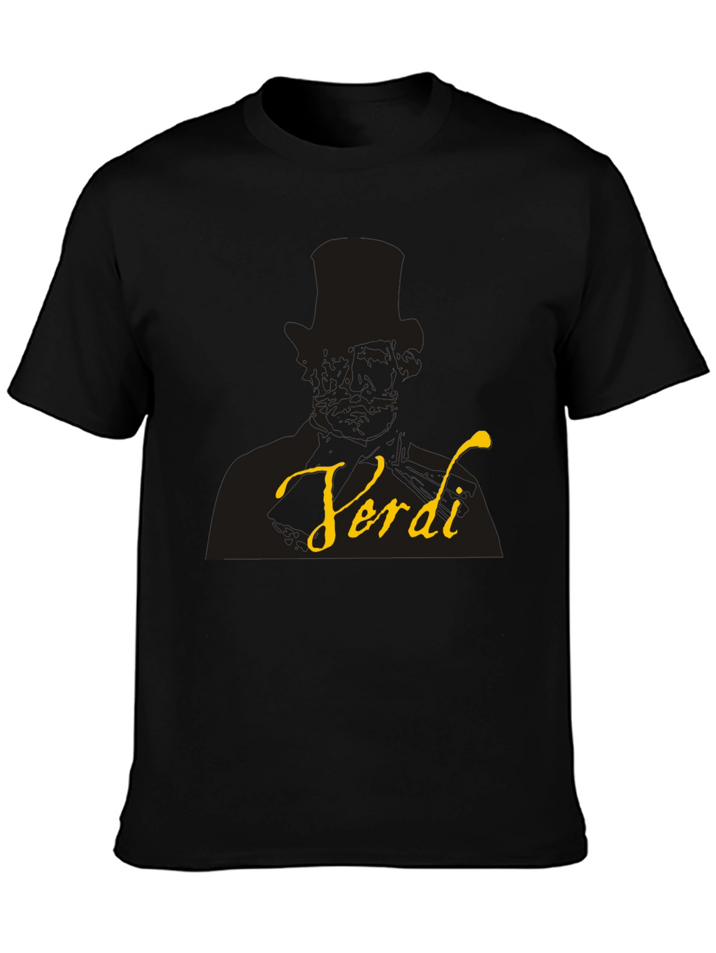 Verdi T-Shirt - Black Graphic Tee
