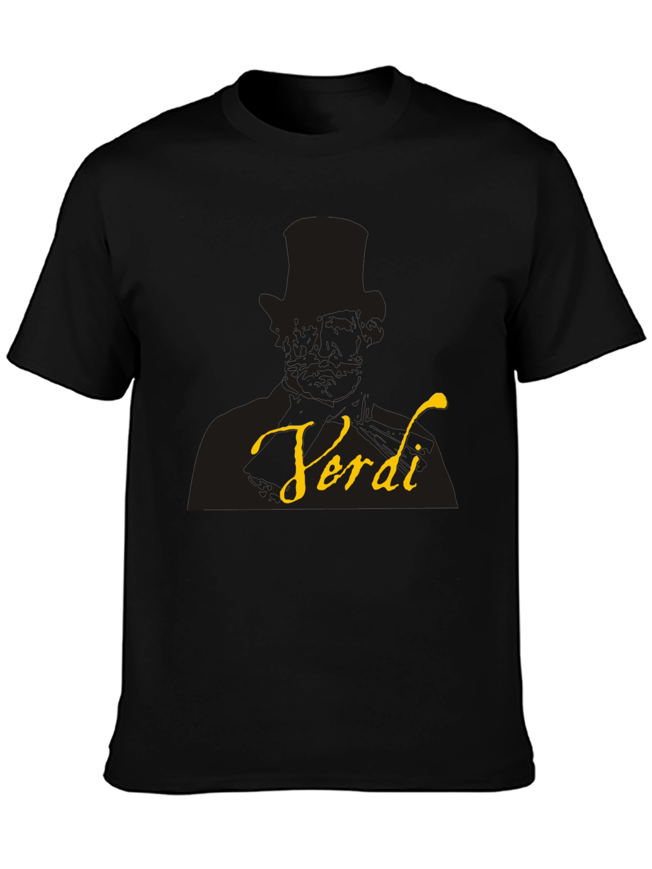 Verdi T-Shirt - Black Graphic Tee