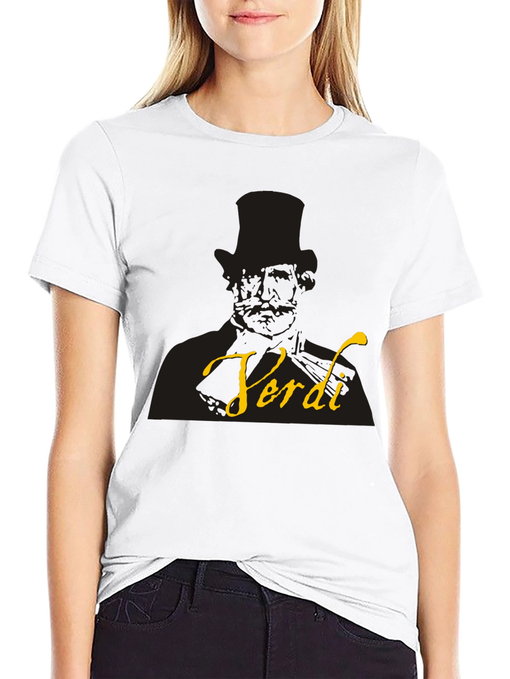 Verdi T-Shirt - Black Graphic Tee