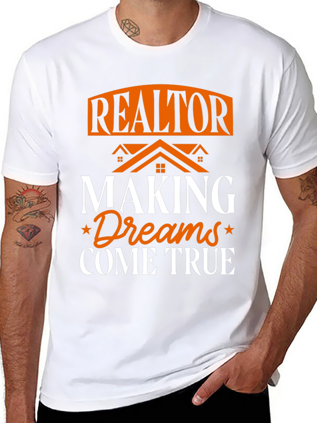 Realtor Making Dreams Come True Graphic T-Shirt
