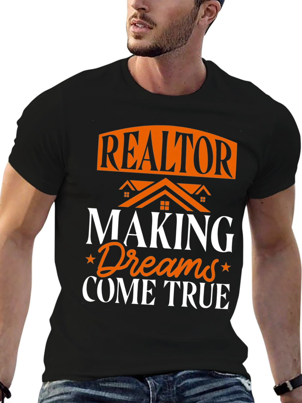 Realtor Making Dreams Come True Graphic T-Shirt