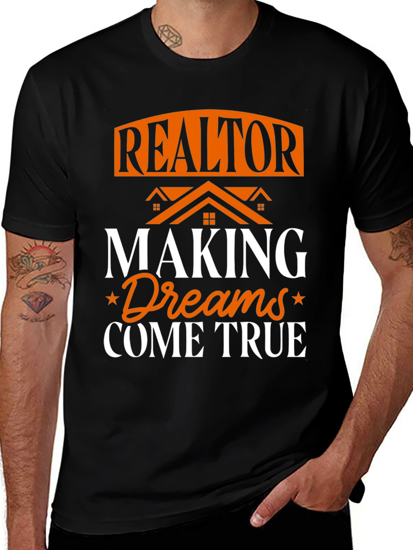 Realtor Making Dreams Come True Graphic T-Shirt