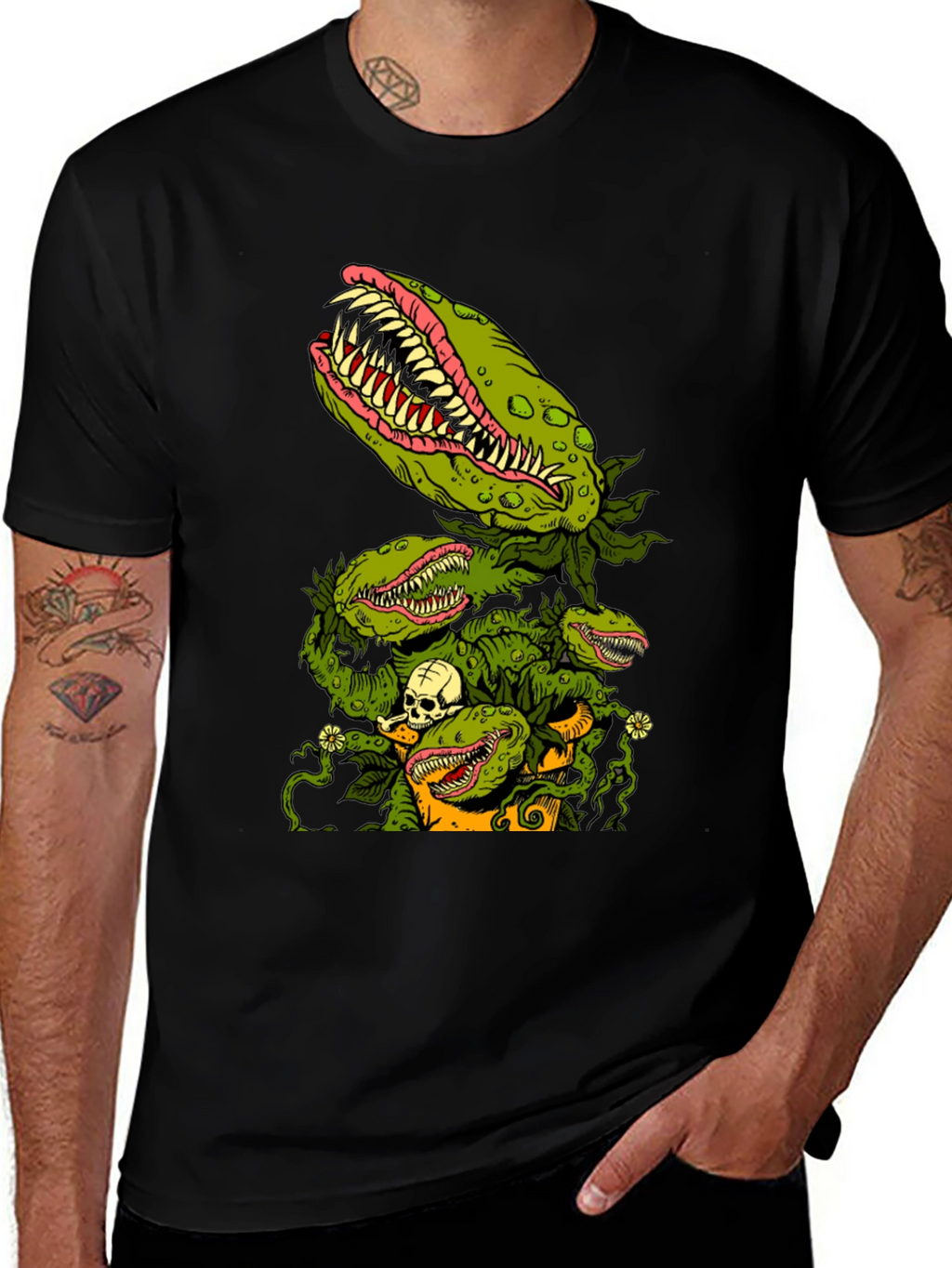 Carnivorous Plant T-Shirt - Feed Me Seymour!