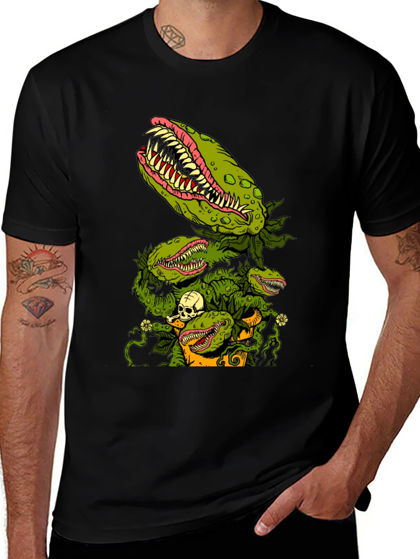 Carnivorous Plant T-Shirt - Feed Me Seymour!