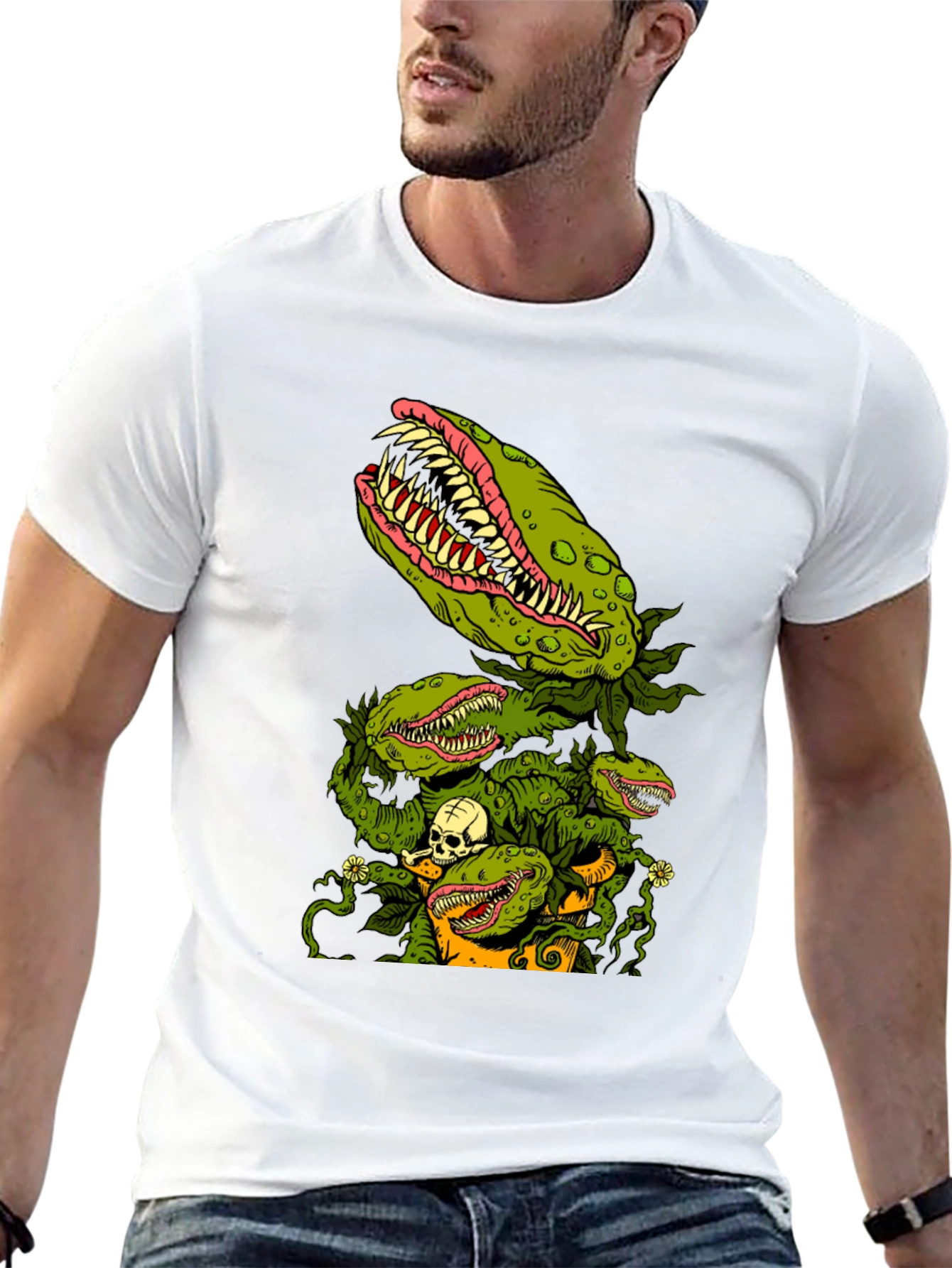 Carnivorous Plant T-Shirt - Feed Me Seymour!