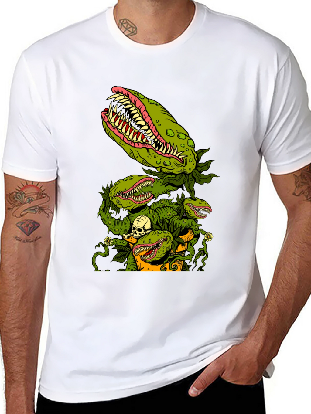 Carnivorous Plant T-Shirt - Feed Me Seymour!