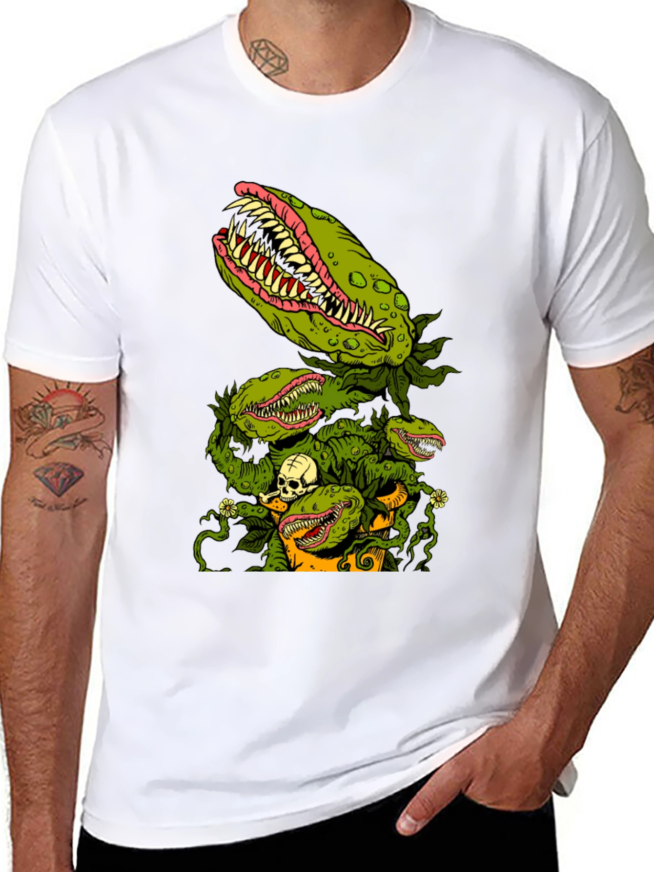 Carnivorous Plant T-Shirt - Feed Me Seymour!
