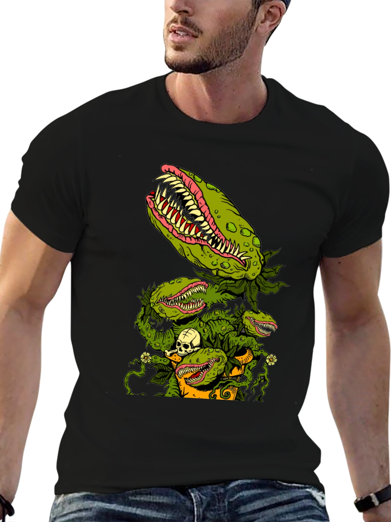Carnivorous Plant T-Shirt - Feed Me Seymour!