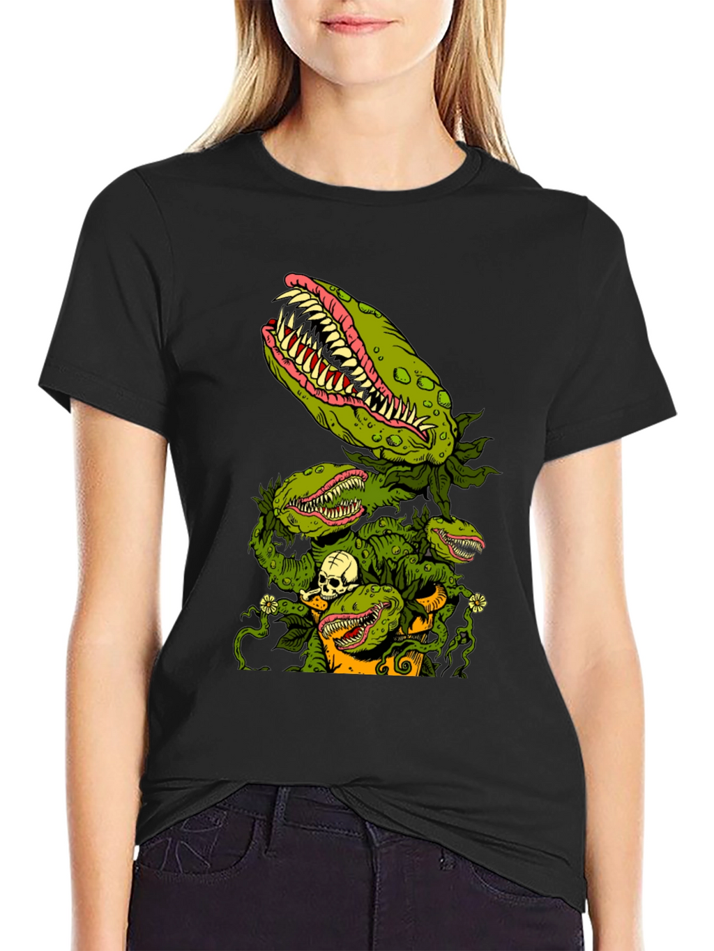 Carnivorous Plant T-Shirt - Feed Me Seymour!