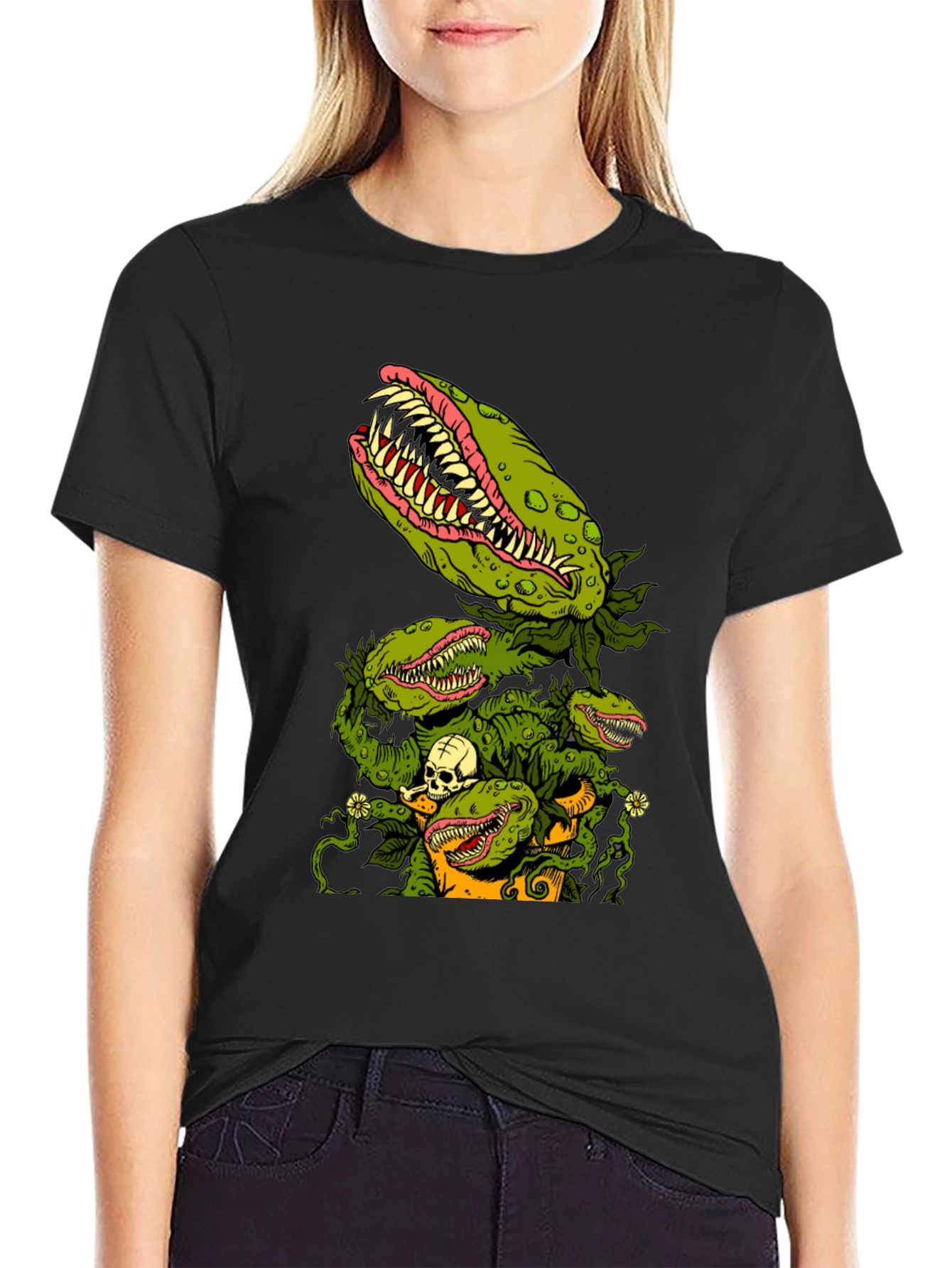 Carnivorous Plant T-Shirt - Feed Me Seymour!