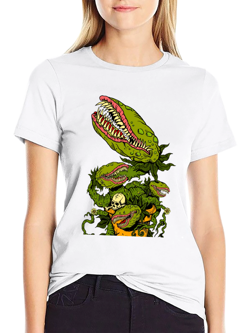 Carnivorous Plant T-Shirt - Feed Me Seymour!