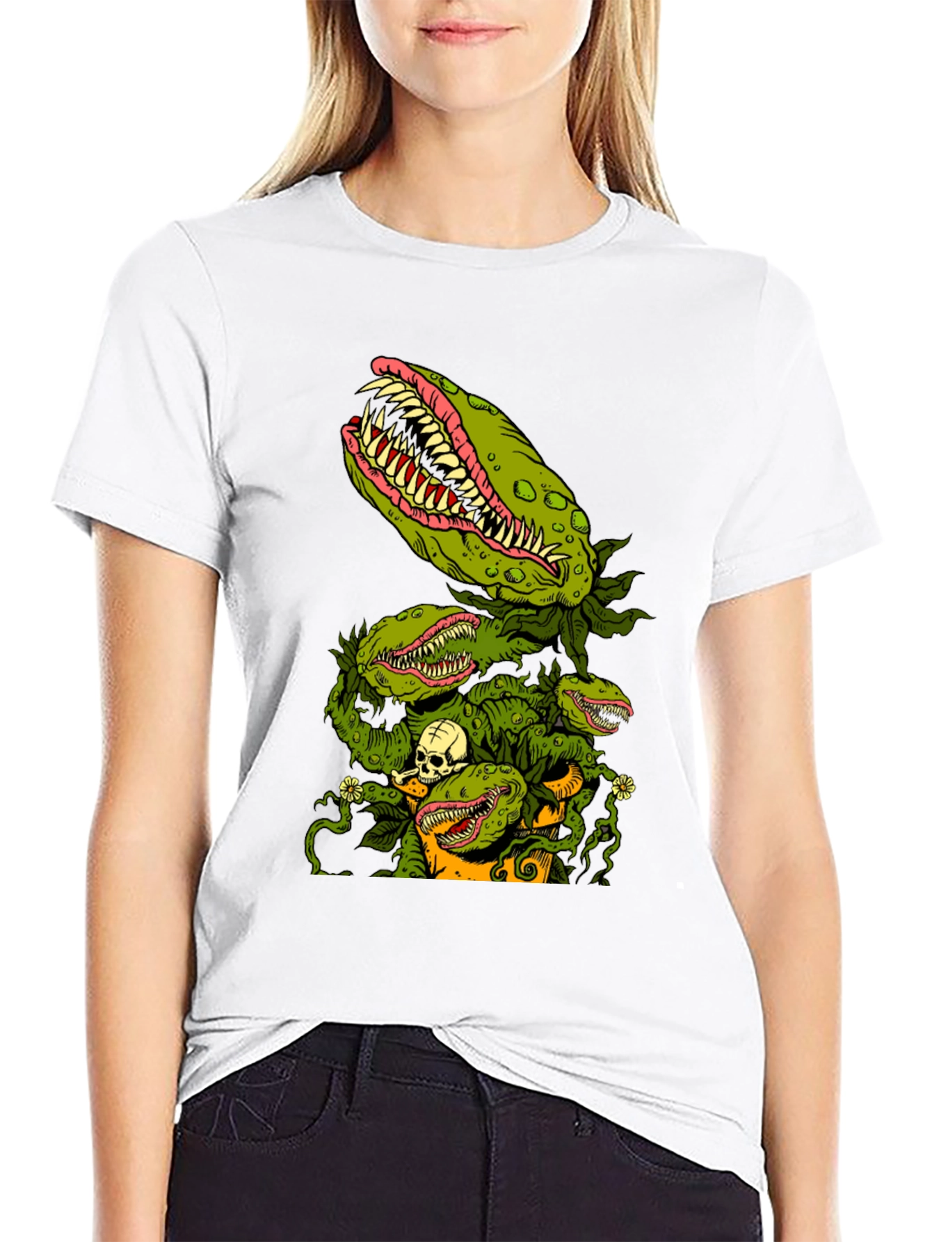 Carnivorous Plant T-Shirt - Feed Me Seymour!