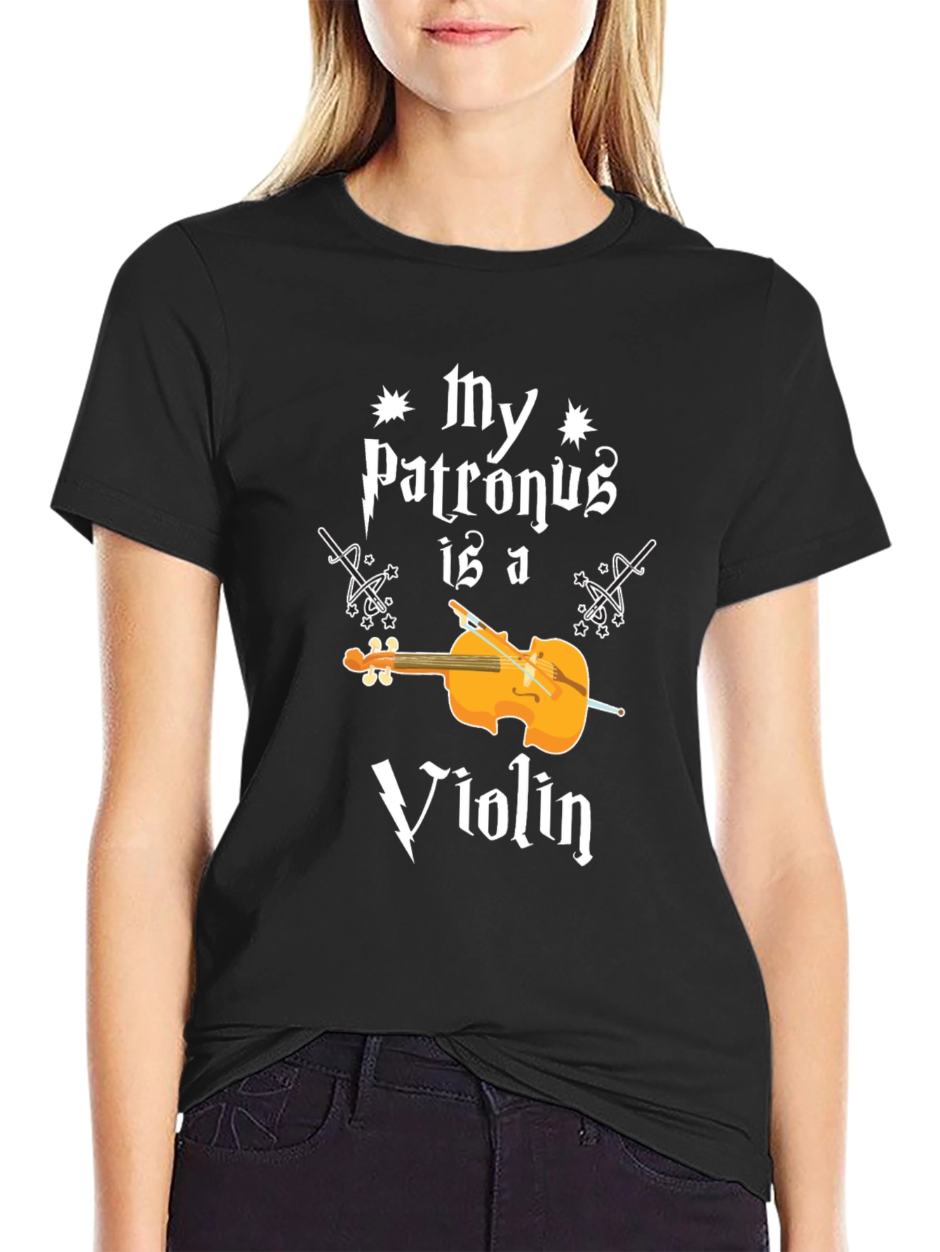 My Patronus Is A Violin T-Shirt - Harry Potter Inspired