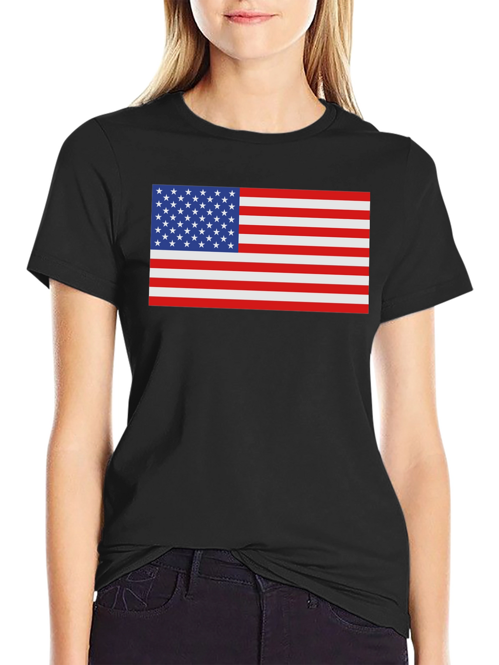 American Flag Graphic Tee - Patriotic Pride