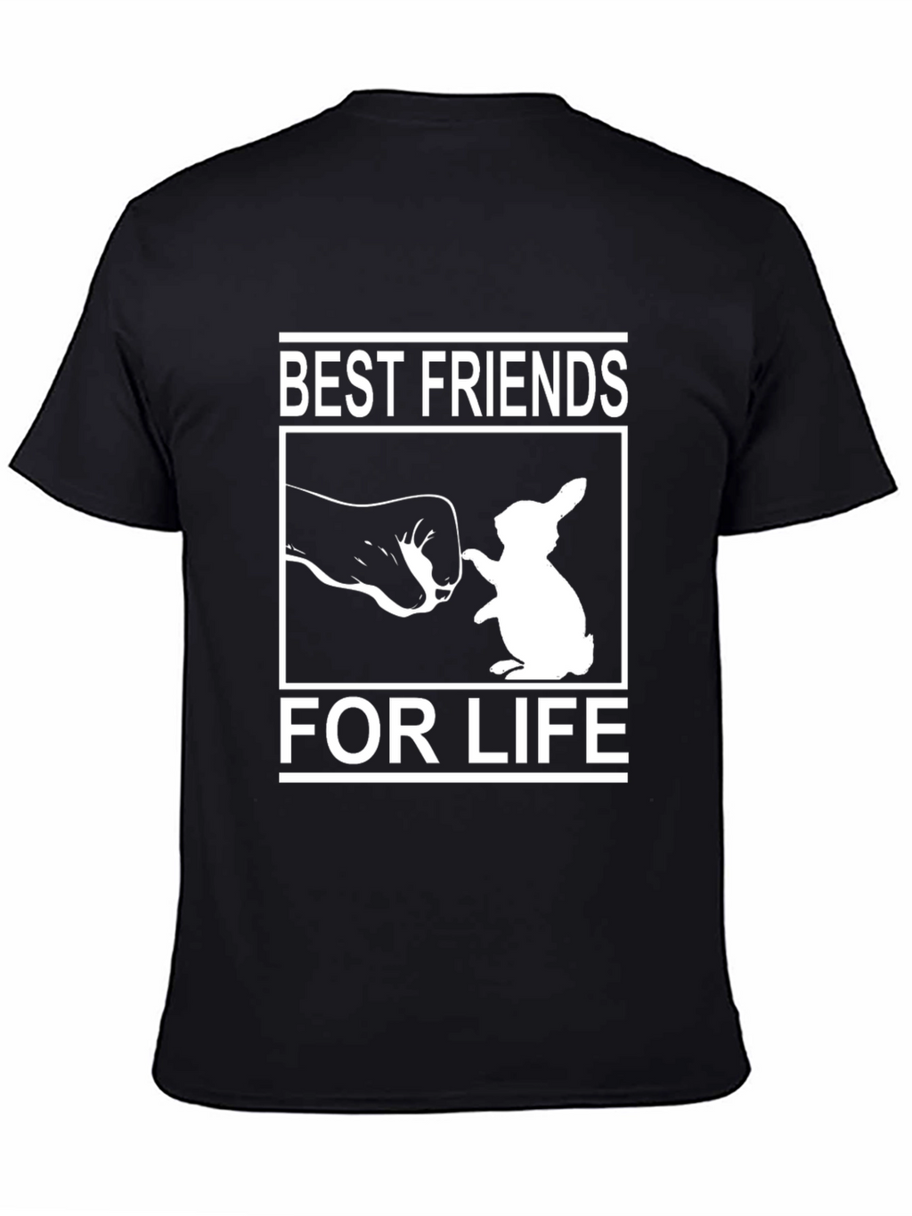 Best Friends For Life T-Shirt - Rabbit Design