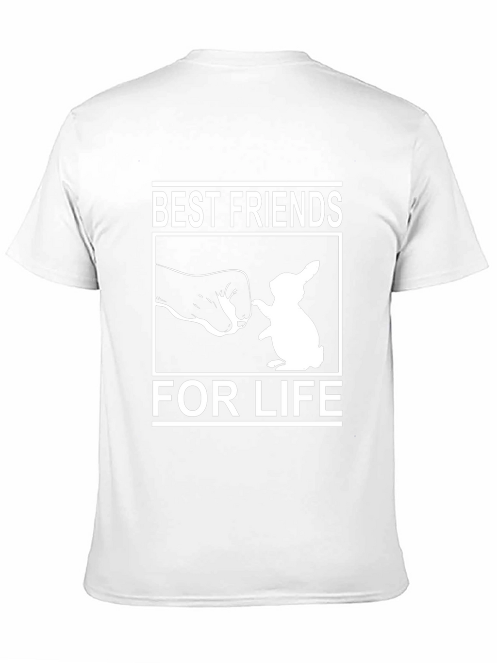 Best Friends For Life T-Shirt - Rabbit Design