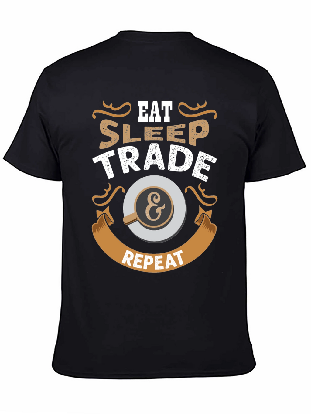 Eat Sleep Trade & Repeat Graphic Tee