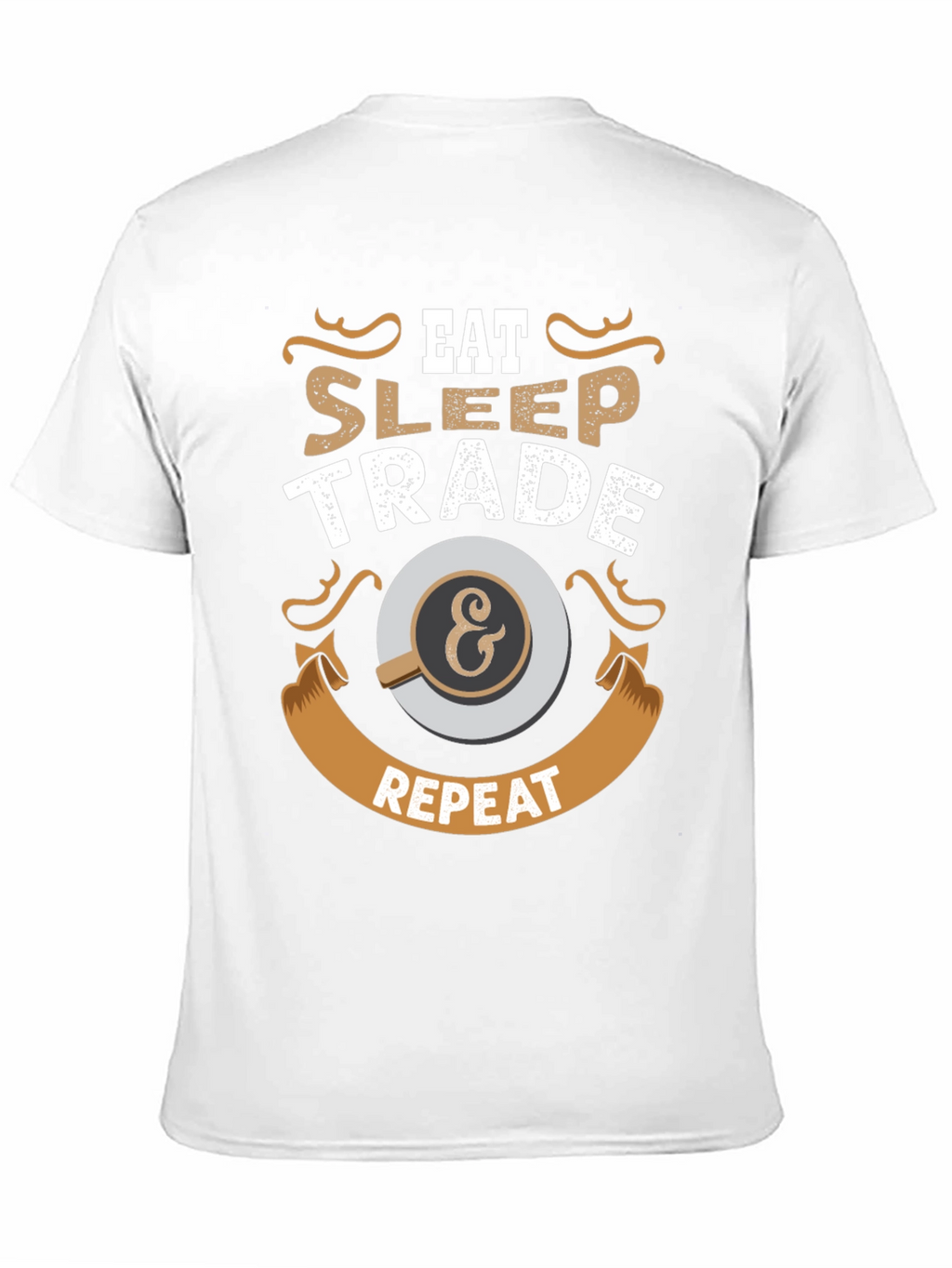 Eat Sleep Trade & Repeat Graphic Tee