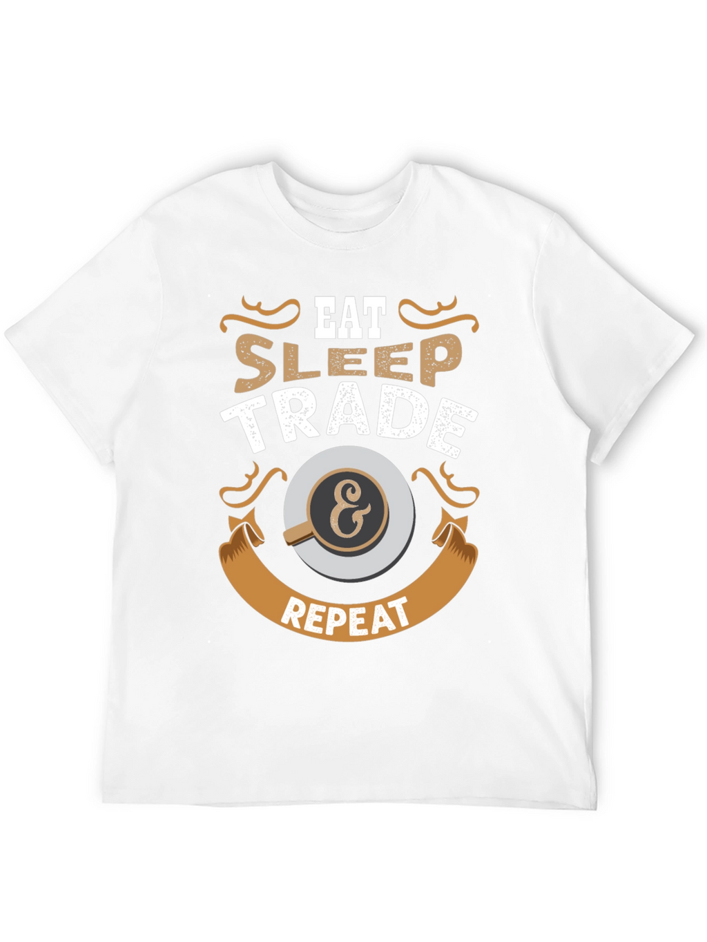Eat Sleep Trade & Repeat Graphic Tee