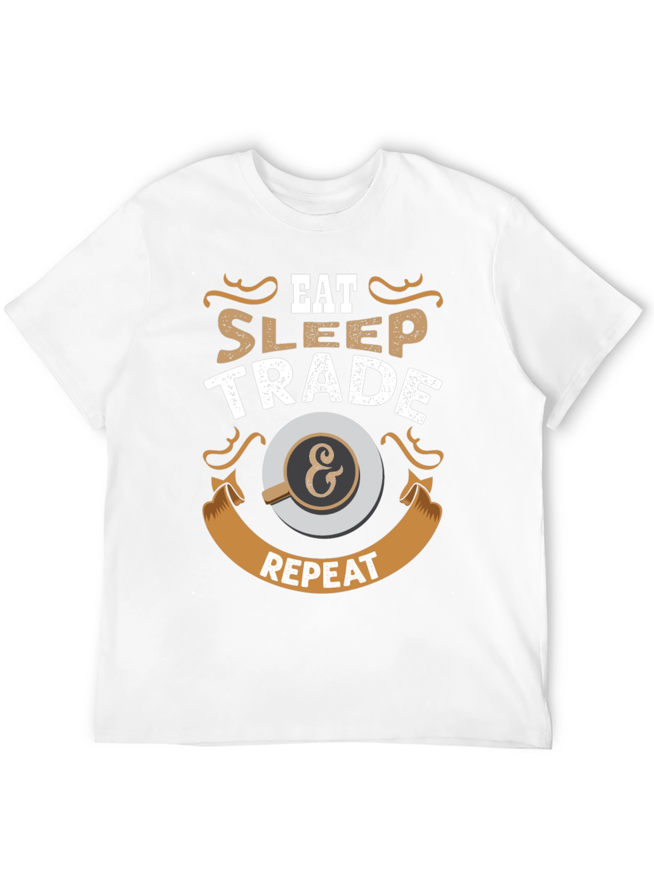Eat Sleep Trade & Repeat Graphic Tee