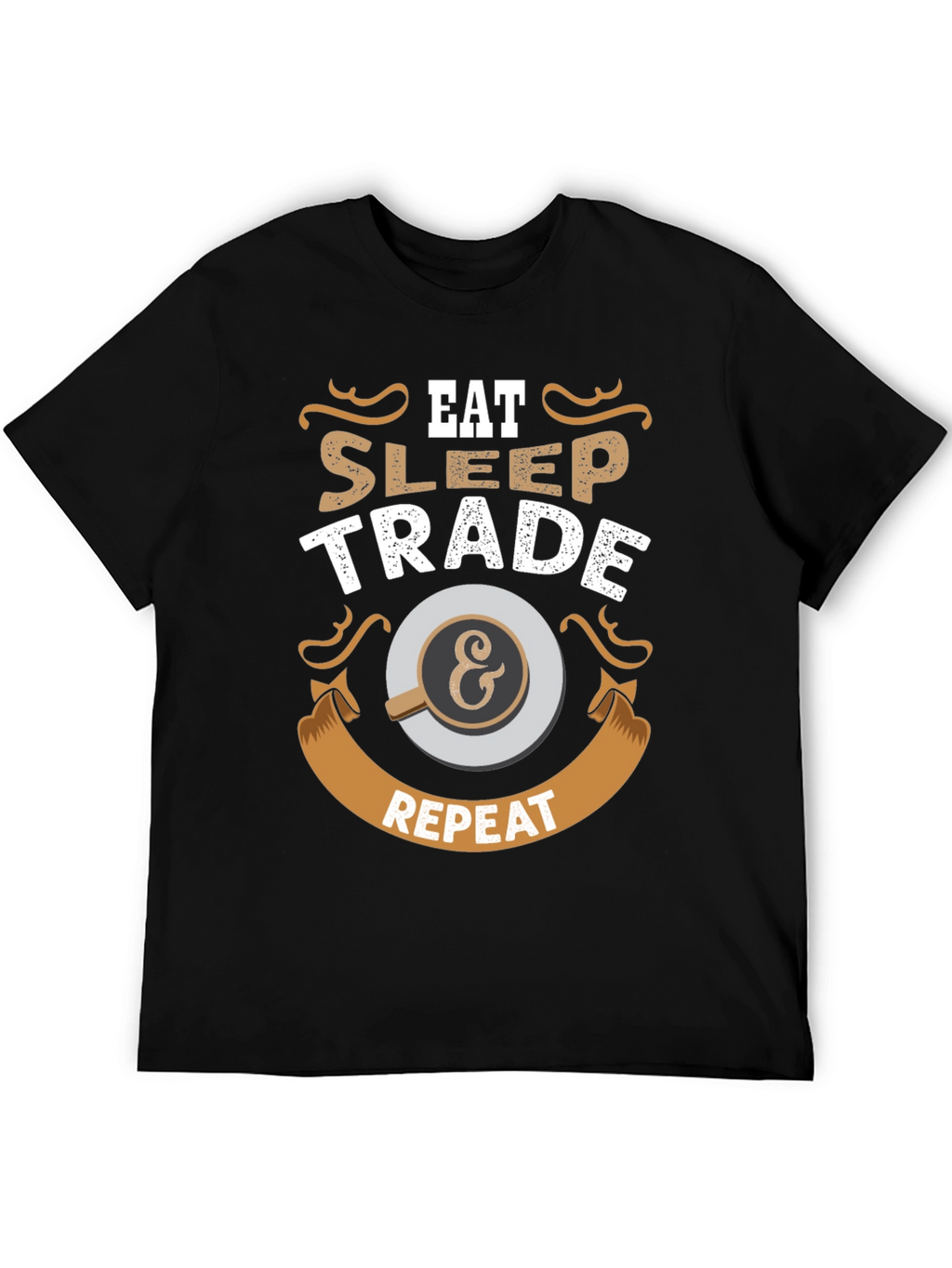 Eat Sleep Trade & Repeat Graphic Tee