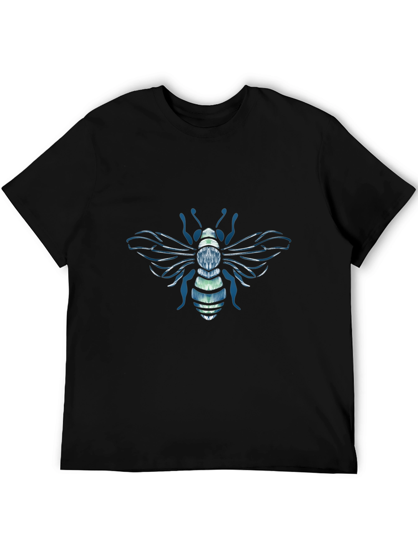 Bee Graphic Tee - Stylish Embroidered Design